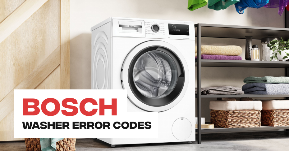 Bosch Washer Error Code Er:08